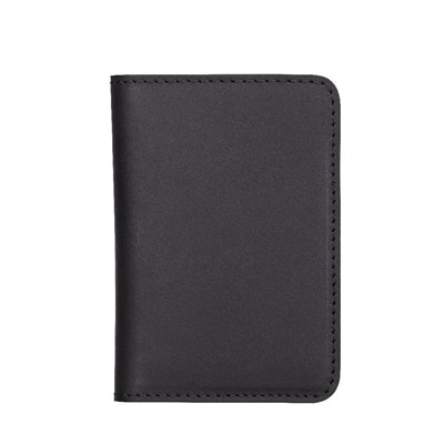 Bloominbag Heritage Core Coal Black Deri Erkek Cüzdanı