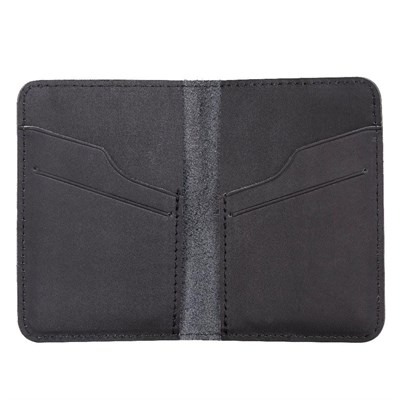 Bloominbag Heritage Core Coal Black Deri Erkek Cüzdanı