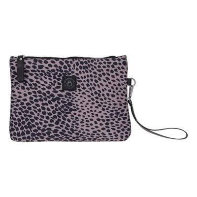 Bloominbag Leopard Cita Noir Clutch / El Çantası Portföy