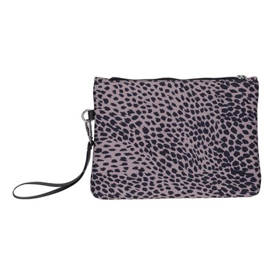 Bloominbag Leopard Cita Noir Clutch / El Çantası Portföy