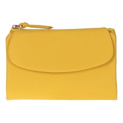 Bloominbag Élia Butter Yellow Medium Deri Kadın Cüzdan & Clutch