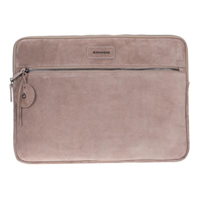 Bloominbag Mist Still Hakiki Süet Deri 13-14 Inç Macbook/laptop Kılıfı