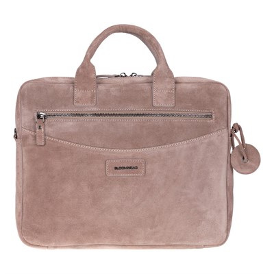 Bloominbag Mist Still Hakiki Süet Deri 13-14 Inç Macbook/laptop Çantası
