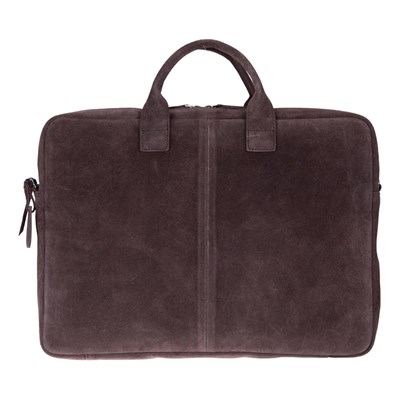 Bloominbag Mocha Still Hakiki Süet Deri 15-16 Inç Macbook/laptop Çantası