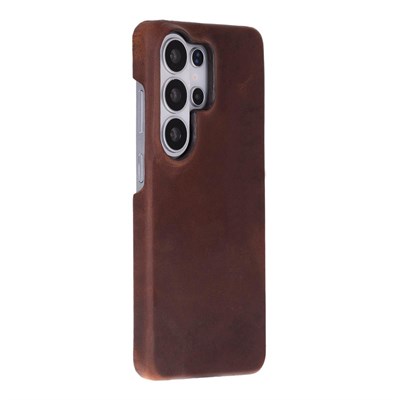 Bloominbag Monte Espresso Brown Deri Telefon Kılıfı Samsung Galaxy S26 Ultra (6.9