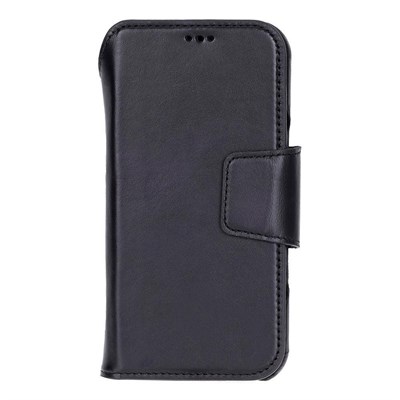 Bloominbag Porta Noir Black Deri Iphone 17 Pro (6.3