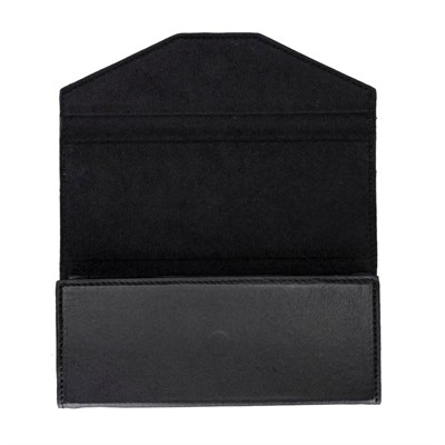 Bloominbag Prisma Noir Black Deri Gözlük Kılıfı – Mıknatıslı Üçgen Tasarım