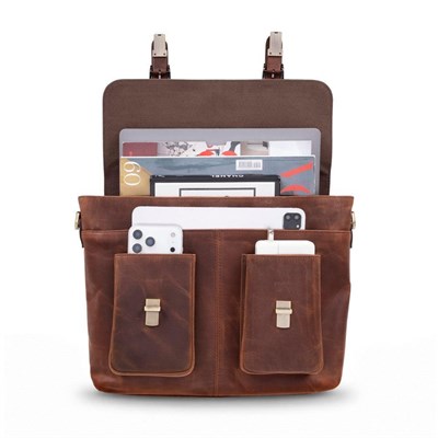 Bloominbag Rivoli Saddle Heritage Hakiki Deri 15–16 Inç Laptop Ve Evrak Çantası