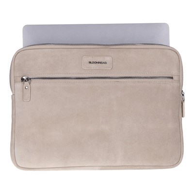 Bloominbag Sand Still Hakiki Süet Deri 13-14 Inç Macbook/laptop Kılıfı