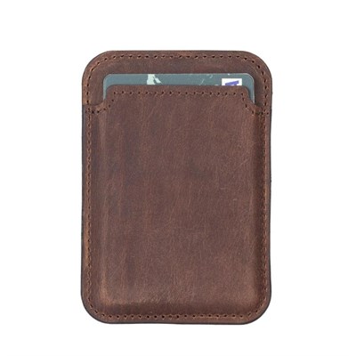 Bloominbag Snapé Saddle Heritage Mıknatıslı Deri Telefon Kartlık