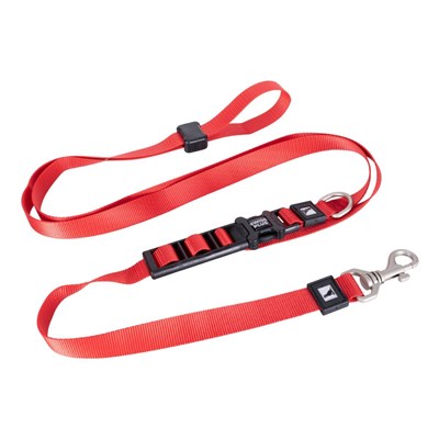 Bloominbag Swissplus Urban Paws Crimson Red Hands-free Ayarlanabilir Köpek Kordonu – 25mm