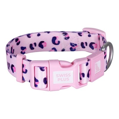 Bloominbag Swissplus Urban Paws Pink Leo Recycled Köpek Tasması - 10 Mm