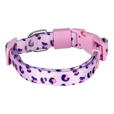 Bloominbag Swissplus Urban Paws Pink Leo Recycled Köpek Tasması - 15 Mm