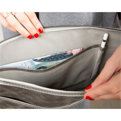 Bloominbag Torino Ash Gray Super Slim 14inç Laptop / Macbook Kılıf
