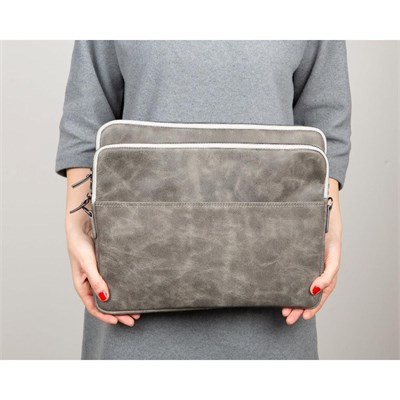 Bloominbag Torino Ash Gray Super Slim 16inç Laptop / Macbook Kılıf