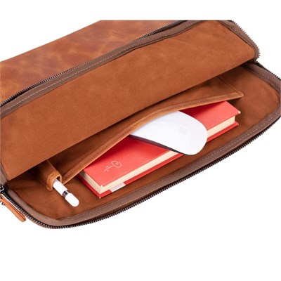 Bloominbag Torino Tuscan Tan Super Slim 14inç Laptop / Macbook Kılıf