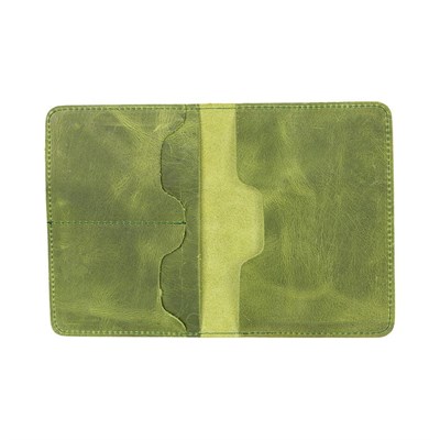 Bloominbag Viaggio Voyager Olive Chic Deri Pasaport Ve Kart Kılıfı