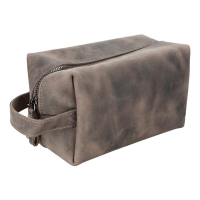 Bloominbag Voyage Cocoa Brown Hakiki Deri Dopp Kit – Large