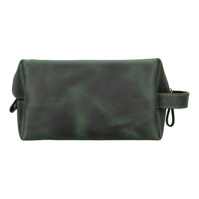 Bloominbag Voyage Cypress Green Hakiki Deri Dopp Kit – X Large