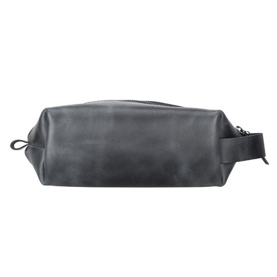 Bloominbag Voyage Marine Blue Hakiki Deri Dopp Kit – Large