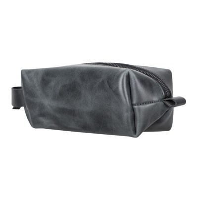 Bloominbag Voyage Marine Blue Hakiki Deri Dopp Kit – Large