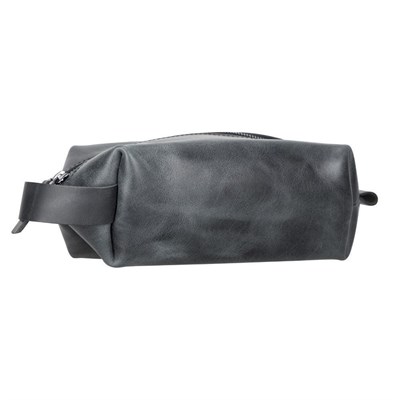 Bloominbag Voyage Marine Blue Hakiki Deri Dopp Kit – Large