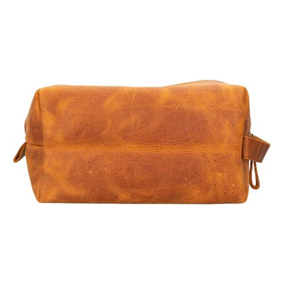 Bloominbag Voyage Moccasin Brown Hakiki Deri Dopp Kit – X Large