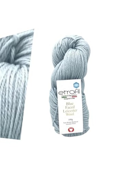 Blue Faced Leicester Wool 75180 Pale Grey