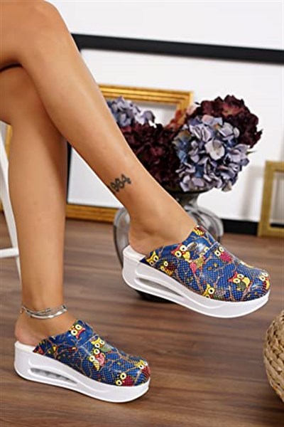 BLUE ORTHOPEDİC SABO TERLİK-Laci Baykuş Airmax Ortopedik Sabo Terlik
