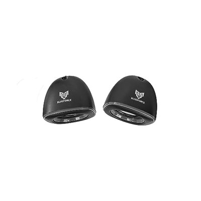 Blueforce BS-10 Kablolu USB Multimedya 6W 1+1 Speaker Mini Hoparlör Siyah Pc Laptop Uyumlu