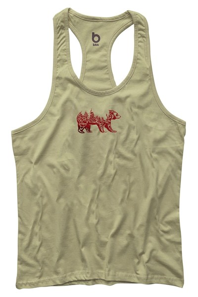 Bluu Bearx Fitness Gym Tank Top Sporcu Atleti