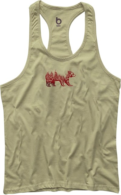 Bluu Bearx Fitness Gym Tank Top Sporcu Atleti