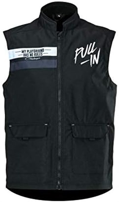 Bodywarmer Challenger Kazak Tam Siyah Yetişkin S