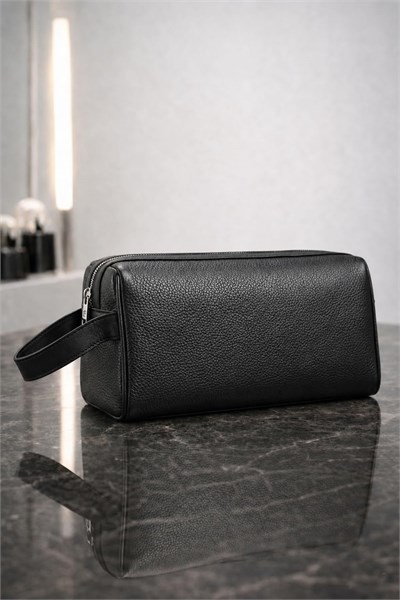 Boldy Erkek Kozmetik Çantası-Tıraş Çantası-Seyahat Çantası-Makyaj Çantası-Traş-El Çantası-Handbag