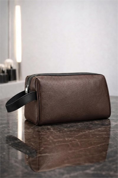 Boldy Erkek Kozmetik Çantası-Tıraş Çantası-Seyahat Çantası-Makyaj Çantası-Traş-El Çantası-Handbag