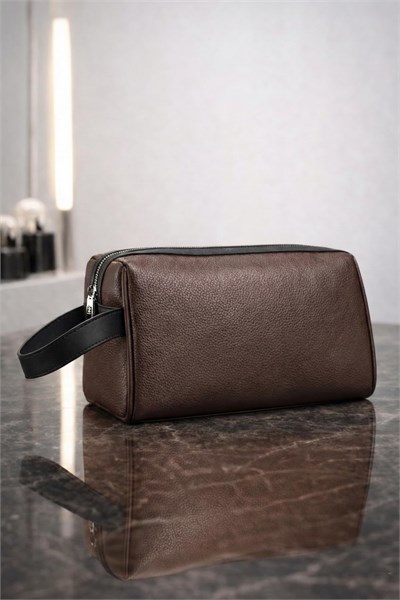 Boldy Erkek Kozmetik Çantası-Tıraş Çantası-Seyahat Çantası-Makyaj Çantası-Traş-El Çantası-Handbag