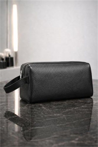 Boldy Erkek Kozmetik Çantası-Tıraş Çantası-Seyahat Çantası-Makyaj Çantası-Traş-El Çantası-Handbag