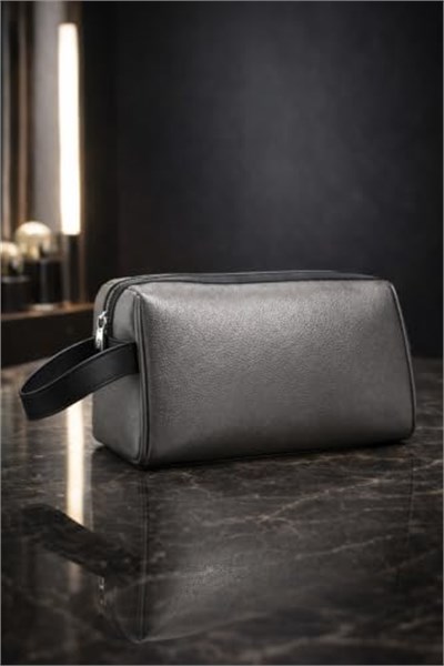 Boldy Erkek Kozmetik Çantası-Tıraş Çantası-Seyahat Çantası-Makyaj Çantası-Traş Çantası-El Çantası-Handbag