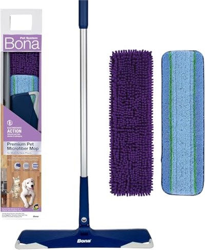 Bona® Çok Yüzeyli Zeminler için Pet Sistemi Premium Pet Mikrofiber Paspas