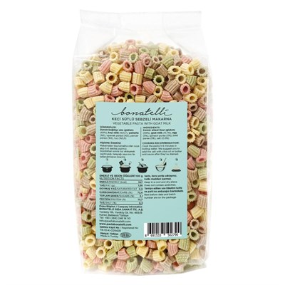Bonatelli Keçi Sütlü Sebzeli Makarna 300 Gr