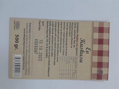 Bonatelli Kuskus ( 500 Gr)