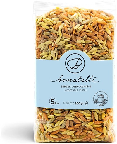 Bonatelli Sebzeli Arpa Şehriye 500 Gr