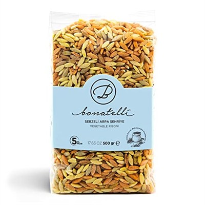 Bonatelli Sebzeli Arpa Şehriye 500 Gr