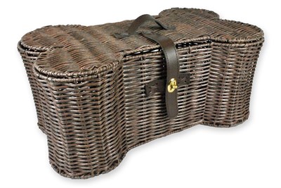Bone Dry Evcil Hayvan Saklama Koleksiyonu Oyuncak Sepeti, Büyük, 60 x 38 x 22 cm, Kahverengi Plastik Hasır - Seçenekler: Small, 17.5x11x7.5