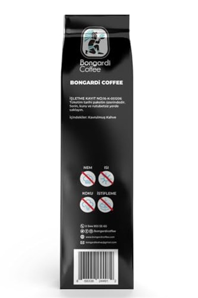 Bongardi Coffee-Bongardi Coffee 2x1000 Gr Filtre Kahve Makinesi Uyumlu Set