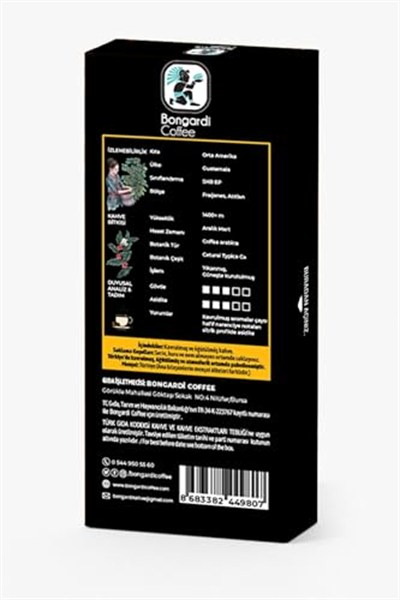 bongardi coffee Nespresso Uyumlu Kapsül Kahve Guatemala 10 Kapsül