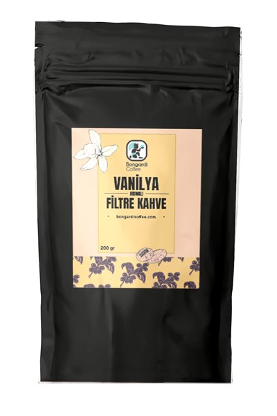 bongardi coffee Vanilya Aromalı Filtre Kahve 200 g
