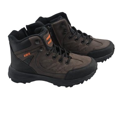 BOOTS BAĞÇIKLI NUBUK DERİ ORTAPEDİK & ANATOMİK SAĞLAM KAYMAZ TABANLI UZUN KONÇLU İÇİ KÜRKLÜ NEFES ALAN ÇOCUK BOT