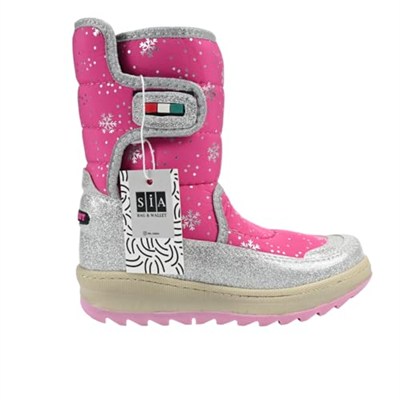 BOOTS SİMLİ ÇIRTLI & ORTAPEDİK & ANATOMİK SAĞLAM KAYMAZ TABANLI UZUN KONÇLU İÇİ KÜRKLÜ ÜŞÜMEYEN AYAKLAR ÇOCUK SNOW BOOT