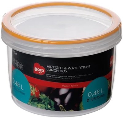 Bora Contalı Vidalı Saklama Kabı, 480Ml No: 4